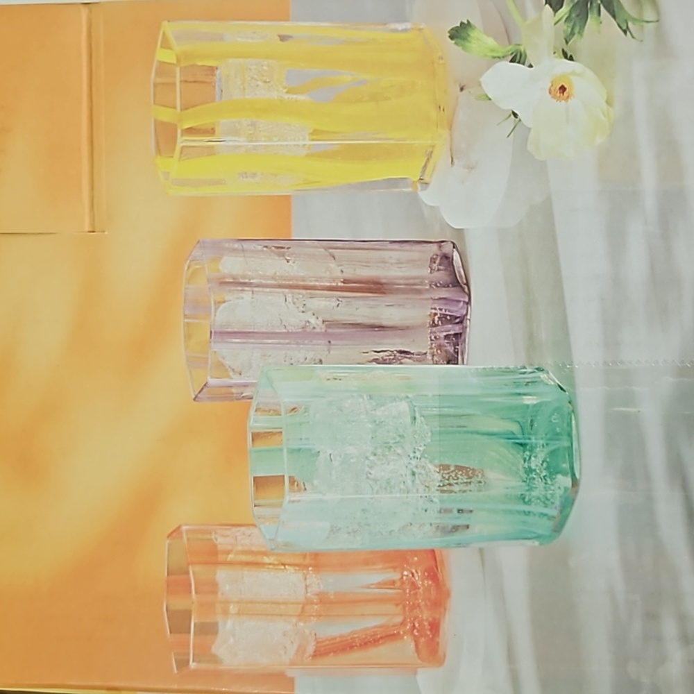 DVF Tall Tumblers NIB!